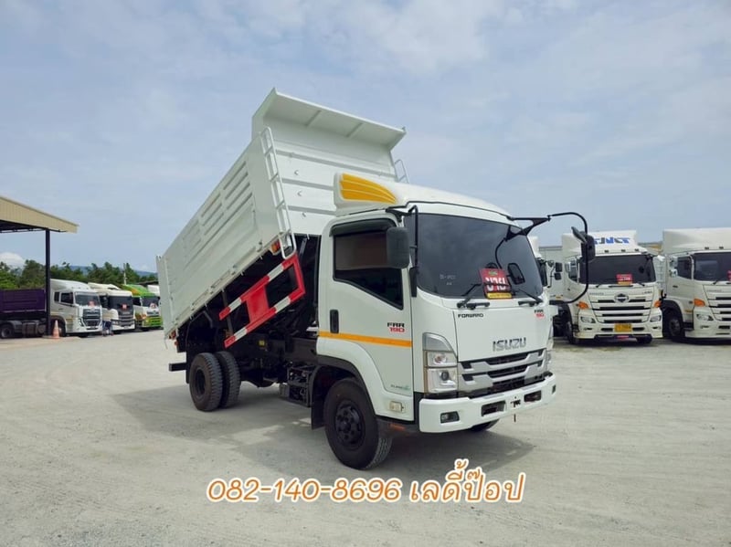 หกล้อดั้มพ์ ISUZU FRR 190แรง ปี 65 (0522)