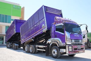 สิบล้อดั้มพ์คอกเกษตร ISUZU  FXZ 360 แรง ปี 2554 (9033,2502)