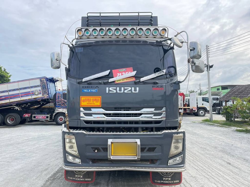 สิบล้อดั้มพ์พ่วง ISUZU FXZ 360 แรง ปี 2566 (7740,7741) สิบล้อดั้มพ์พ่วง ISUZU FXZ 360 แรง ปี 2566 (7740,7741)
