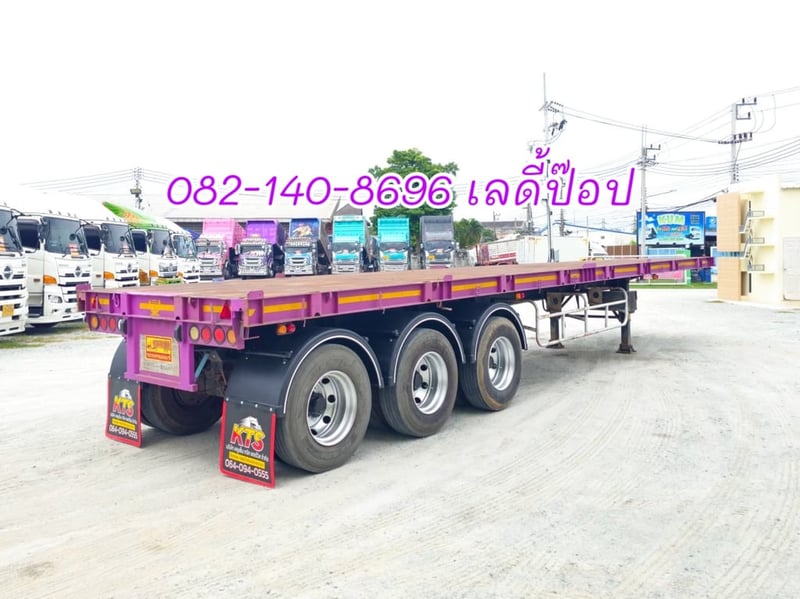 หางพื้นเรียบ สามเพลา อู่ Panusmawim ปี 55 (7198)