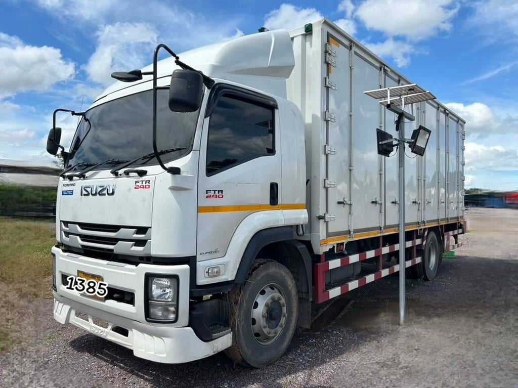 หกล้อตู้สิบบาน ISUZU FTR 240แรง ปี 67 (1385)