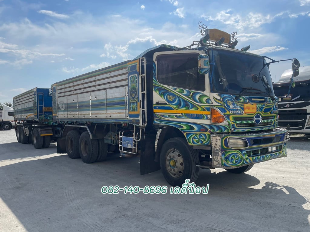 สิบล้อดั้มพ์พ่วง HINO FM1A 344แรง ปี 56 (3163,3164) สิบล้อดั้มพ์พ่วง HINO FM1A 344แรง ปี 56 (3163,3164)