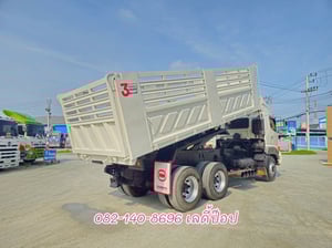 สิบล้อดั้มพ์ HINO FM1A 344แรง ปี 2559 (3775)