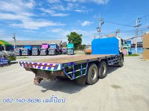 สิบล้อพื้นเรียบ ISUZU FVM 240 แรง ปี 2561 (1517)