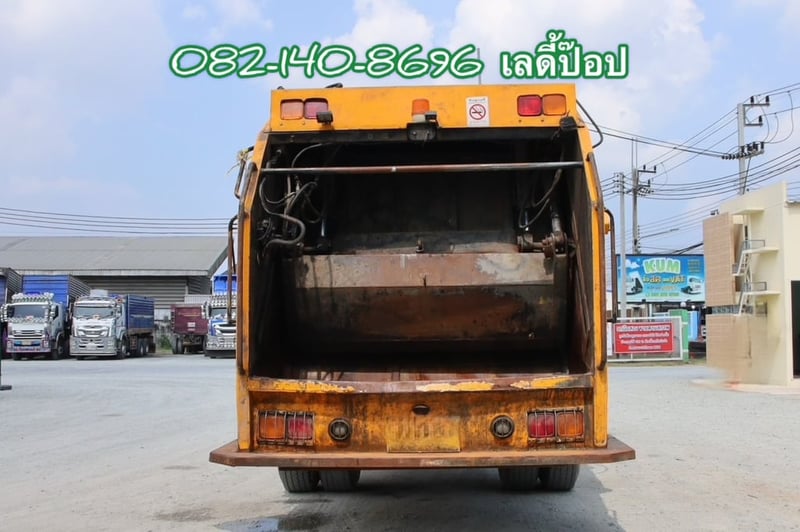 หกล้อบรรทุกขยะ HINO VICTOR 500 FG8J 240แรง ปี 2566 (4039)