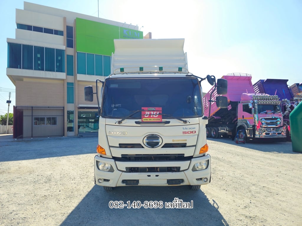 หกล้อดั้มพ์ HINO VICTOR 500 240แรง ปี 2565 (4491) หกล้อดั้มพ์ HINO VICTOR 500 240แรง ปี 2565 (4491)