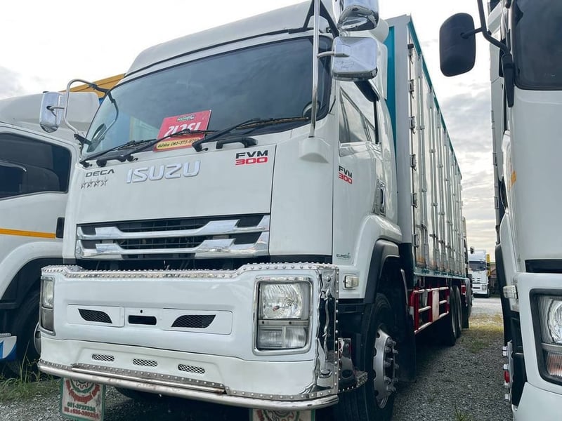 สิบล้อตู้สิบบาน ISUZU FVM 300แรง ปี 62 (0634)