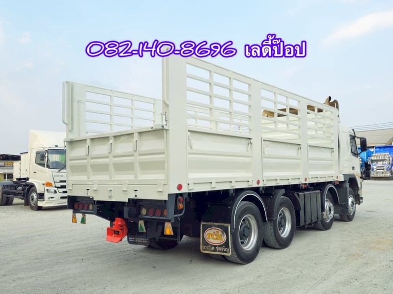 🔥💥โปsลดกระหน่ำต่ำกว่าทุน รถคอกVOLVO 💥🔥 สิบสองล้อคอก VOLVO FM 440แรง ปี 2556 (2922)