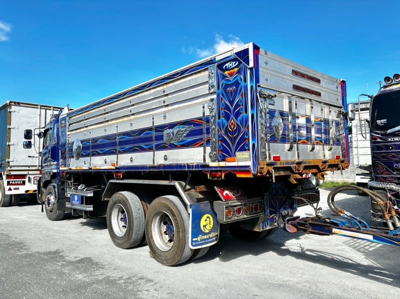 สิบล้อดั้มพ์ HINO FM1A 344 แรง ปี 66 + หางดั้มพ์ สามเพลา อู่ไทยมาวินกู๊ดทรัค ปี 66 (5147 5148) สิบล้อดั้มพ์ HINO FM1A 344 แรง ปี 66 + หางดั้มพ์ สามเพลา อู่ไทยมาวินกู๊ดทรัค ปี 66 (5147 5148)