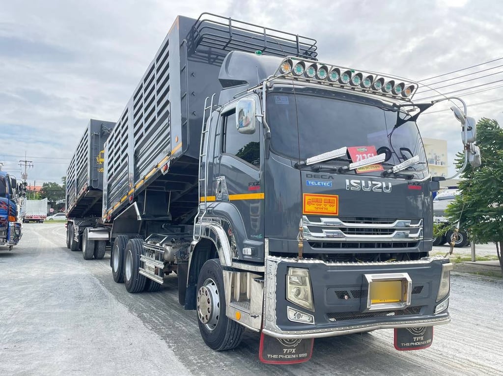 สิบล้อดั้มพ์ ISUZU FXZ 360 แรง ปี 2566 (7740,7741) สิบล้อดั้มพ์ ISUZU FXZ 360 แรง ปี 2566 (7740,7741)