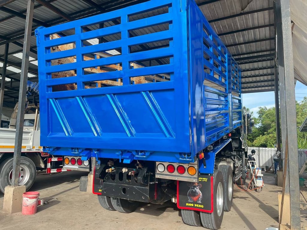 สิบล้อดั้มพ์ ISUZU FXZ 360แรง ปี 66 (3502)