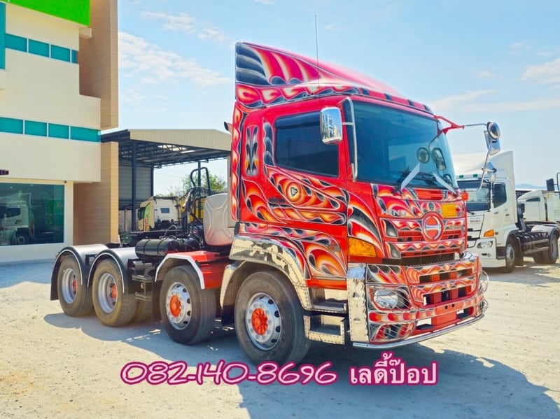สิบสองล้อหัวลาก HINO FM1A 344แรง ปี 2566 (9078) สิบสองล้อหัวลาก HINO FM1A 344แรง ปี 2566 (9078)