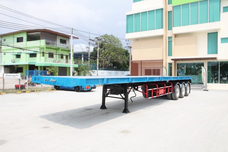 หางพื้นเรียบ สามเพลา อู่ สหะกิจ ปี 61 (5341)