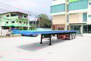 หางพื้นเรียบ สามเพลา อู่ สหะกิจ ปี 61 (5341)