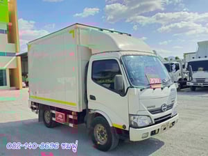 🔥💥โปsลดกระหน่ำต่ำกว่าทุน สี่ล้อตู้จัมโบ้ 💥🔥  สี่ล้อตู้ HINO XZU 136 แรง ปี 2565 (8111)