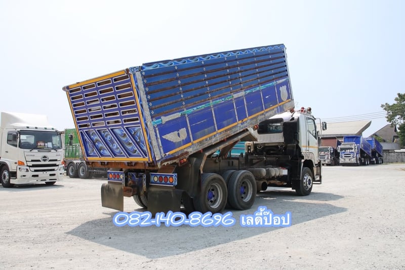 สิบล้อดั้มพ์ ISUZU FXZ 360แรง ปี 65 (5346)