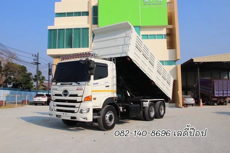 สิบล้อดั้มพ์ HINO FM1A 344แรง ปี 2565 (2753)