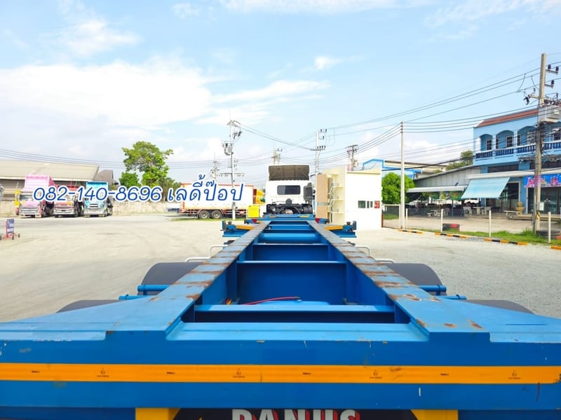 หางพ่วงก้างปลา สามเพลา อู่ LCH  ปี 62 (6296)