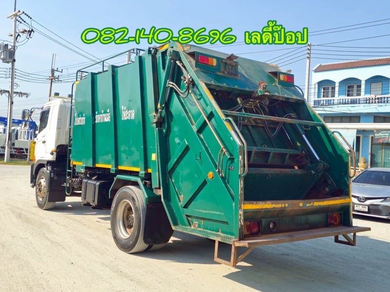 หกล้อบรรทุกขยะ  HINO VICTOR 500 FG8J 240แรง ปี 2566 (4084)