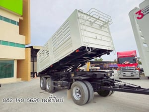 สิบล้อดั้มพ์พ่วง ISUZU FXZ 360แรง ปี 2565 (3843,3844)