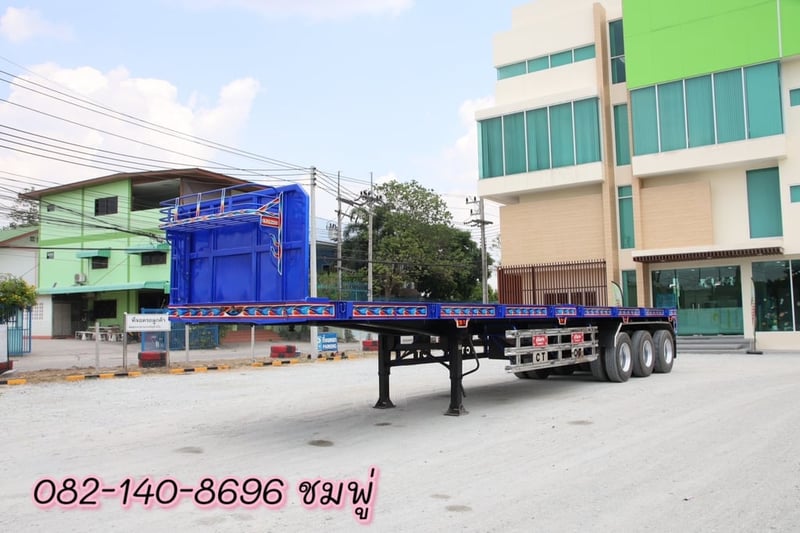 💥📣ช็อปหัวพร้อมหางกับKUM ลุ้นรางวัลหน้างาน และส่วนลดอีก 50,000.-💥📣  หางพื้นเรียบ สามเพลา  อู่ CTT ปี 65 (1885)