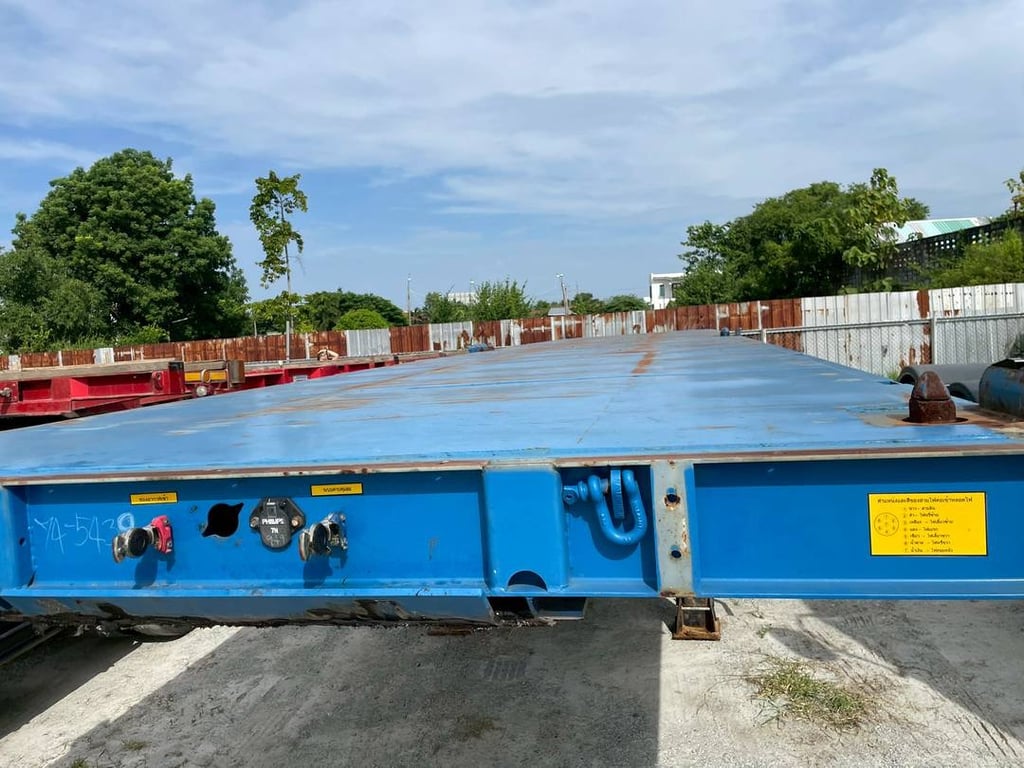 หางพื้นเรียบ สามเพลา อู่ WAFA ปี 2565 (5439) หางพื้นเรียบ สามเพลา อู่ WAFA ปี 2565 (5439)