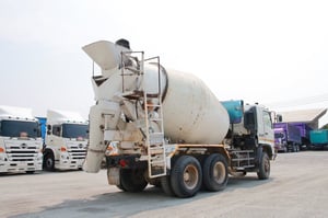 สิบล้อโม่ปูน HINO FM1A 330 แรง ปี 2556 (9081)