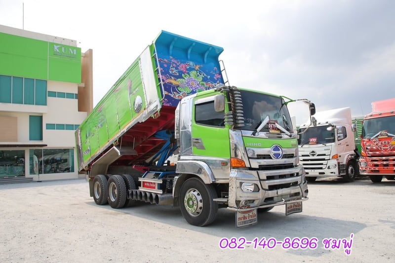 สิบล้อดั้มพ์ Hino FM1A  344 แรงม้า ปี 2566 (5902)
