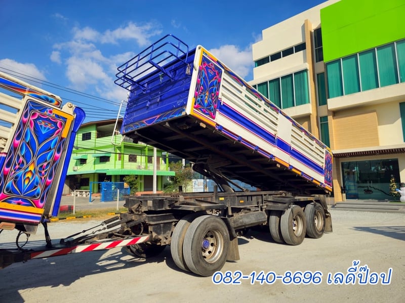 สิบล้อดั้มพ์พ่วง HINO VICTOR 500 FM2P 380แรง ปี 61 (8844,8845)