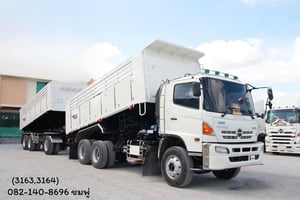 สิบล้อดั้มพ์พ่วง Hino FM1A 344 แรงม้า ปี 2556 (3163,3164) สิบล้อดั้มพ์พ่วง Hino FM1A 344 แรงม้า ปี 2556 (3163,3164)