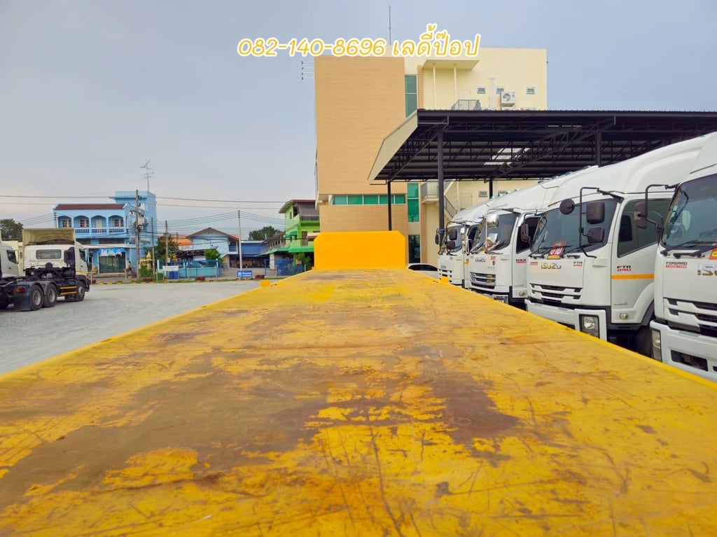 หางพื้นเรียบ สามเพลา อู่ WAFA ปี 63 (6112) หางพื้นเรียบ สามเพลา อู่ WAFA ปี 63 (6112)