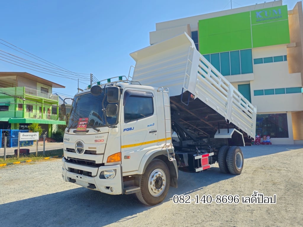 หกล้อดั้มพ์ HINO VICTOR 500 240แรง ปี 2565 (4491) หกล้อดั้มพ์ HINO VICTOR 500 240แรง ปี 2565 (4491)