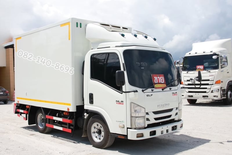สี่ล้อตู้เย็น ISUZU NLR 130 แรงม้า ปี 62 (5503) สี่ล้อตู้เย็น ISUZU NLR 130 แรงม้า ปี 62 (5503)