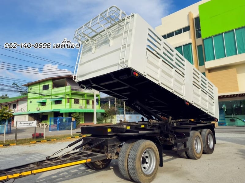 สิบล้อดั้มพ์พ่วง ISUZU FXZ 360แรง ปี 2565 (9575,9576) สิบล้อดั้มพ์พ่วง ISUZU FXZ 360แรง ปี 2565 (9575,9576)