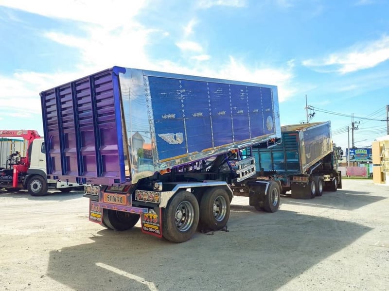 สิบล้อดั้มพ์พ่วง ISUZU FXZ 360 แรง ปี 2566 (5236,5237)