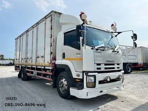 หกล้อตู้สิบบาน ISUZU FTR 240 แรงม้า ปี 56 (6523) หกล้อตู้สิบบาน ISUZU FTR 240 แรงม้า ปี 56 (6523)