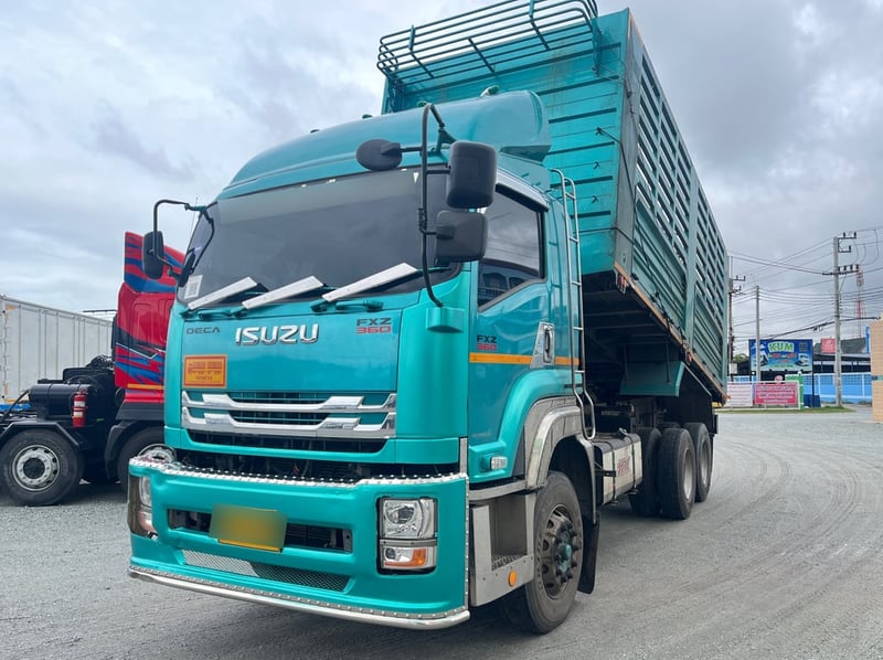 สิบล้อดั้มพ์ ISUZU FXZ 360 แรง ปี 2566 (3592)