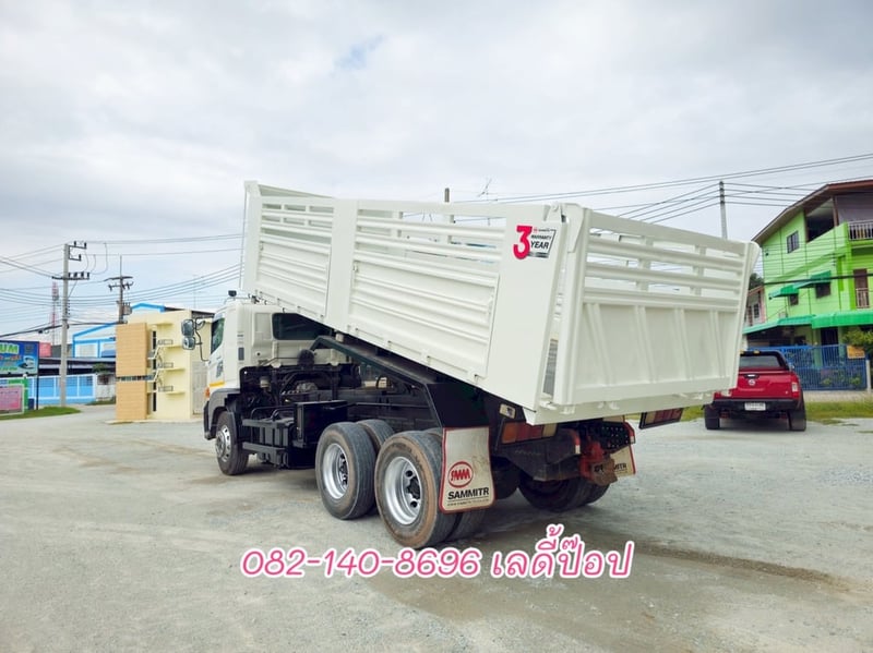 สิบล้อดั้มพ์ HINO FM1A  344แรง ปี 2560 (2539)