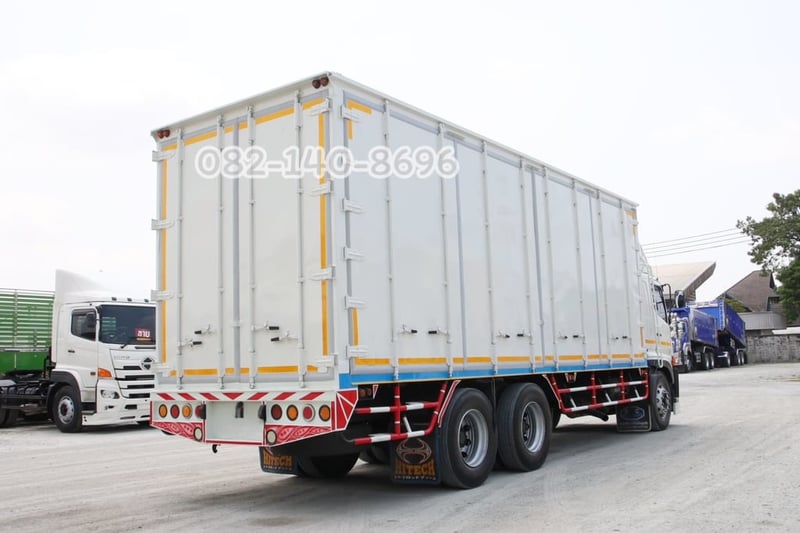 สิบล้อตู้สิบบาน HINO FL8J 260 แรง ปี 2561 (2717)