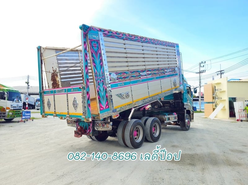 สิบล้อดั้มพ์ ISUZU FXZ 360แรง ปี 66 (8073)