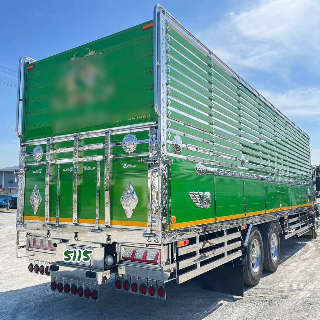 10 ล้อคอก HINO FL8J 260 ปี 66 ไมล์ 15,xxx (5115)