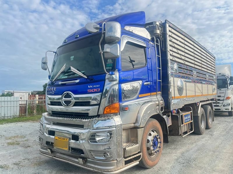 สิบล้อดั้มพ์ HINO FM1A 344 แรง ปี 2566 (2108)