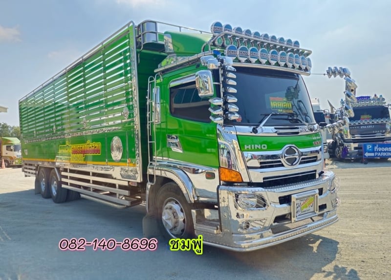 สิบล้อกระบะคอก HINO FL8J 260 แรงม้า ปี 2566 (5115)