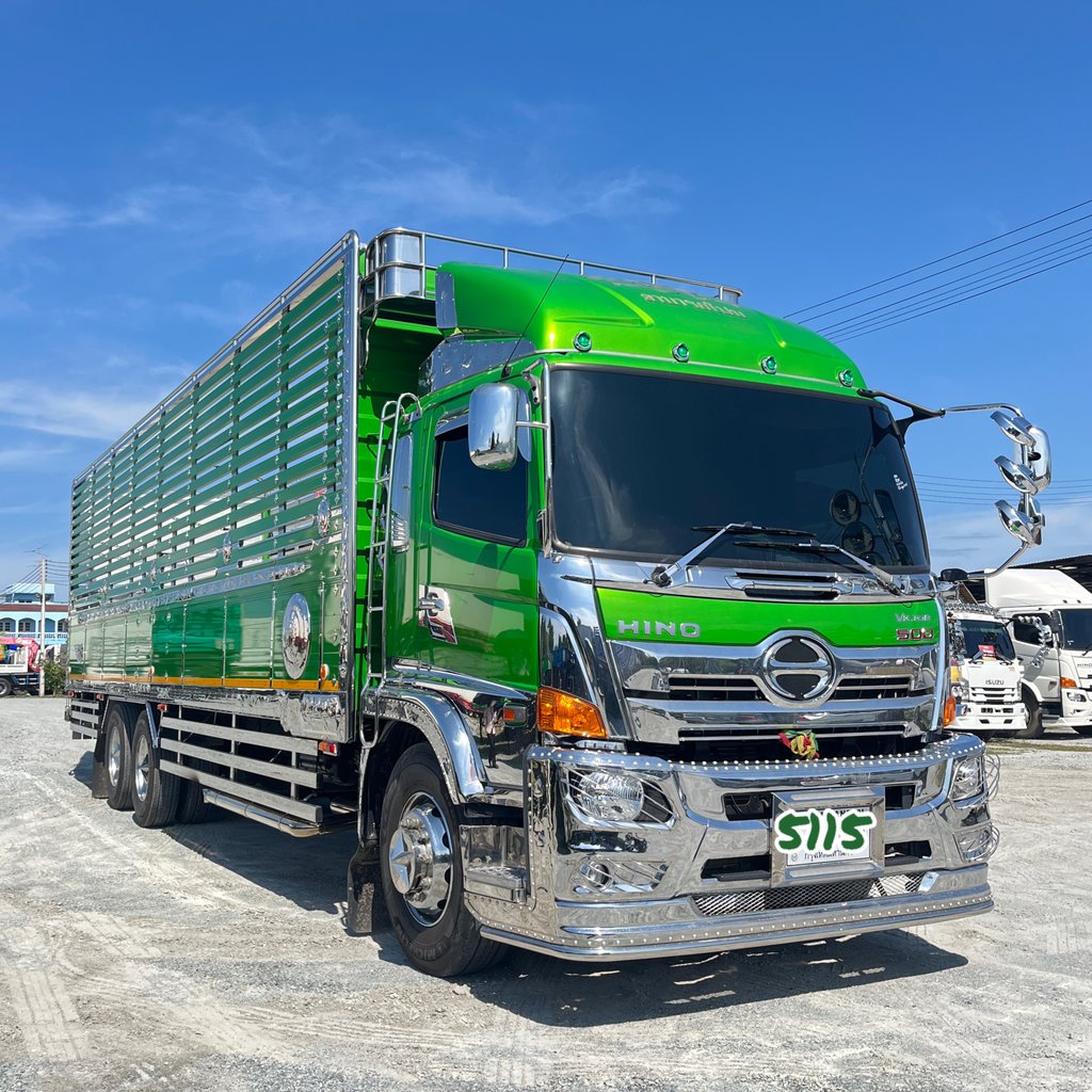 สิบล้อคอก HINO FL8J 260แรง ปี 66 (5115) #สิบล้อคอก สิบล้อคอก HINO FL8J 260แรง ปี 66 (5115) #สิบล้อคอก