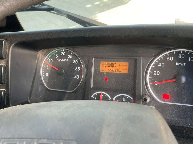 หกล้อบรรทุกน้ำดื่ม ISUZU FRR 190แรง ปี 2564 (4513)