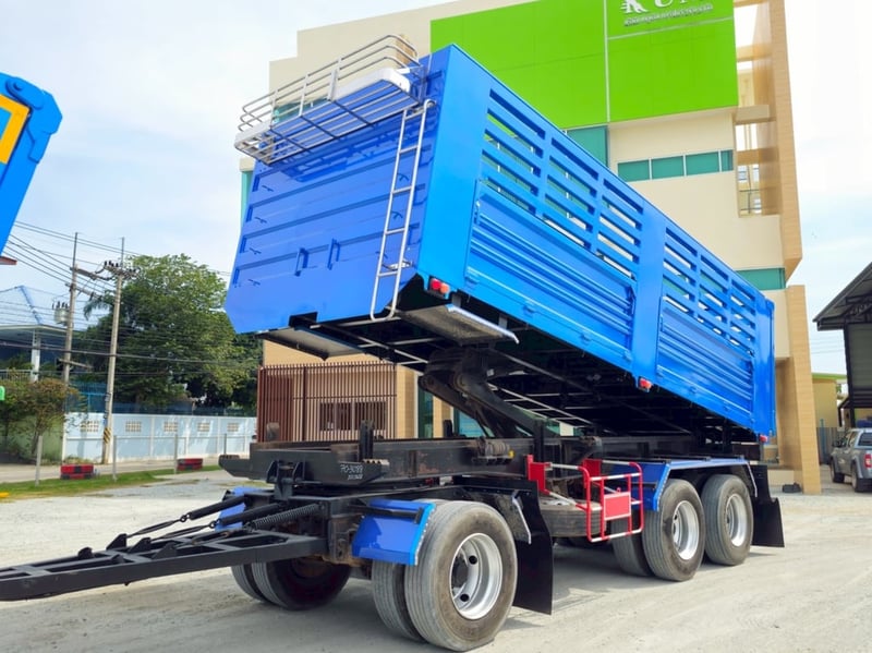 สิบล้อดั้มพ์พ่วง ISUZU 360แรง ปี 66 (3502,3088)