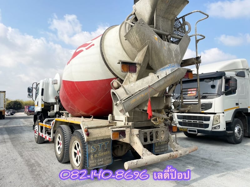 สิบล้อโม่ปูน ISUZU FXZ  320แรง ปี 66 (0237)