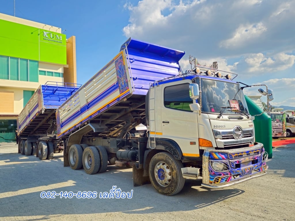 สิบล้อดั้มพ์ HINO FM2P 380แรงม้า ปี 61 (8844,8845) สิบล้อดั้มพ์ HINO FM2P 380แรงม้า ปี 61 (8844,8845)