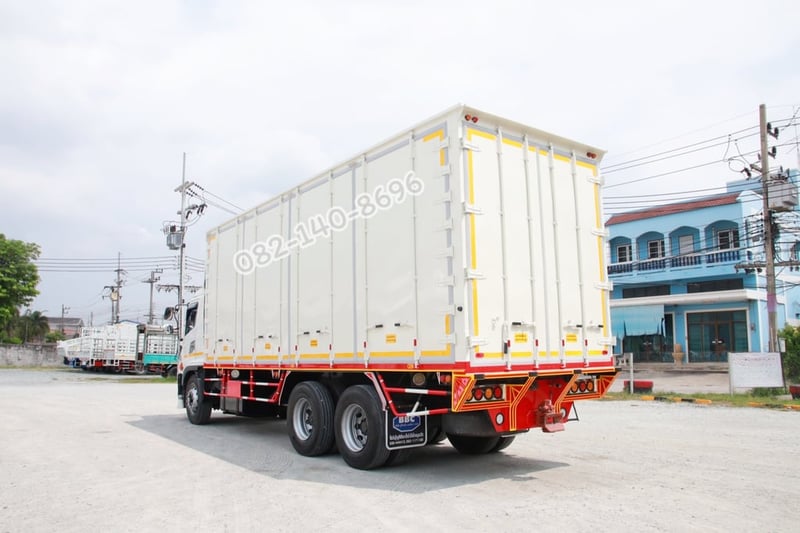 สิบล้อตู้สิบบาน HINO FL8J 260 แรง ปี 2565 (5943)