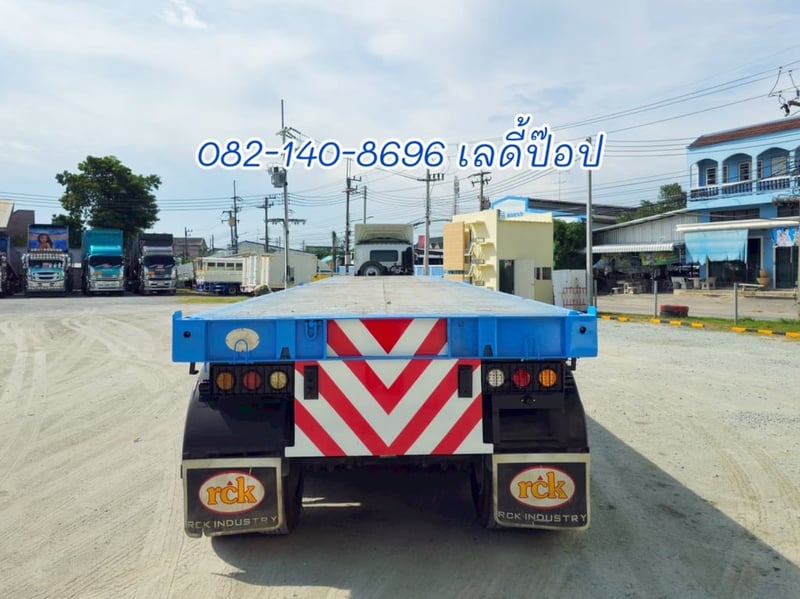 หางพื้นเรียบ สามเพลา อู่ RCK ปี 61 (4437)
